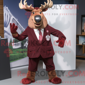 Mascot character of a...