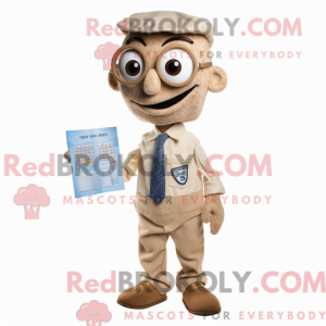 Mascottekarakter van een...