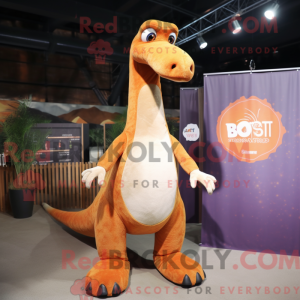 Mascot karakter van een...