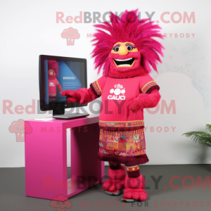 Mascot character of a...