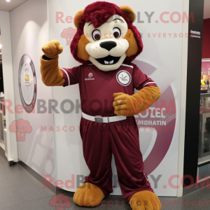 Mascot karakter van een...