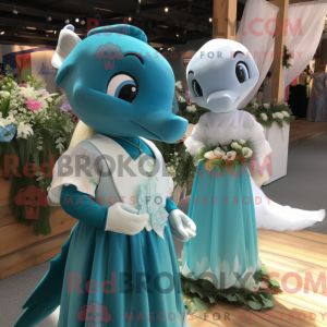 Mascot karakter van een...