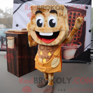 Mascottekarakter van een...