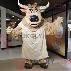 Mascottekarakter van een...