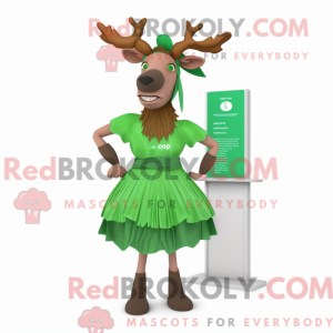Mascot karakter van een...