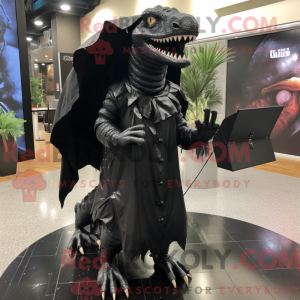 Mascot character of a Black...