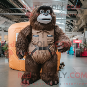 Mascot karakter van een...