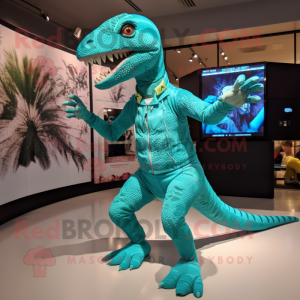 Turquoise Velociraptor...