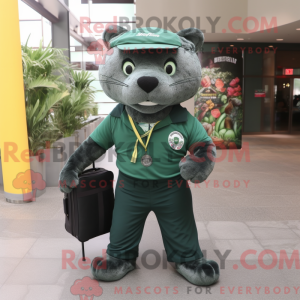 Mascot character of a...