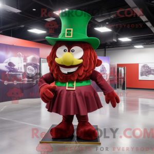 Mascot karakter van een...