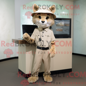Mascottekarakter van een...