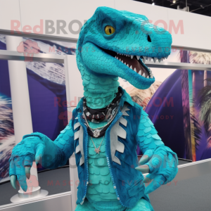 Turquoise Velociraptor...