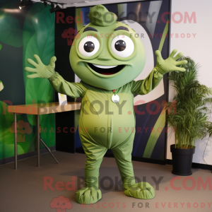 Mascot character of a Olive...