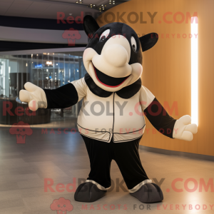 Mascottefiguur van een...
