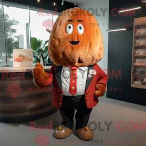 Mascot karakter van een...