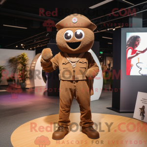 Mascottefiguur van een...
