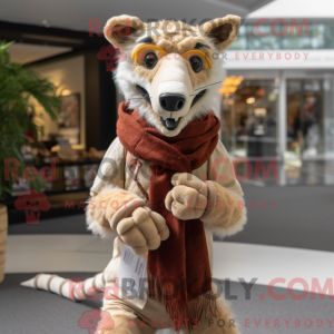 Maskot karakter af en Cream...