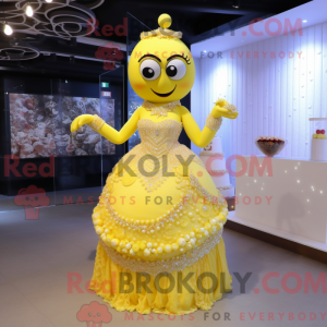 Mascot character of a Lemon...
