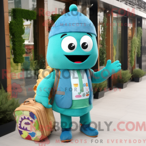 Maskot karakter af en...