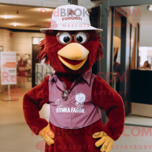 Maskot-karakter af en...