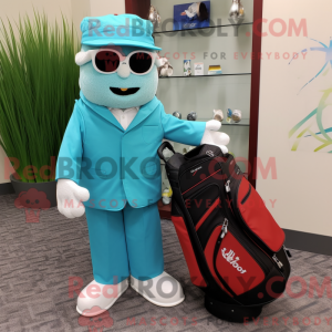 Mascottekarakter van een...