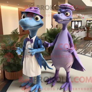 Maskot karakter af en...