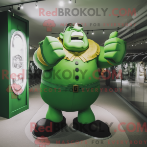 Mascottekarakter van een...