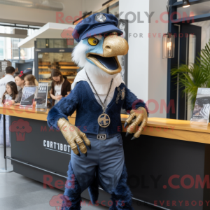 Mascottekarakter van een...