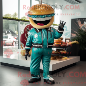 Mascottefiguur van een...