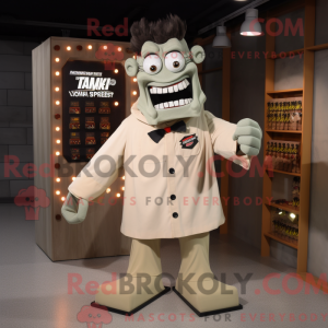 Mascottefiguur van een...