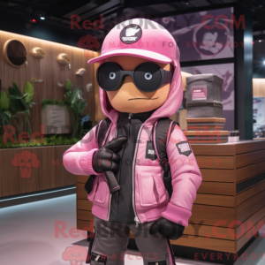 Mascot karakter van een...