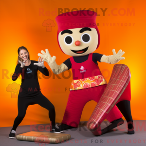 Mascottekarakter van een...