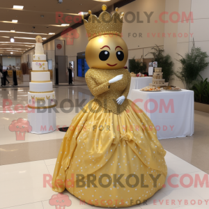Mascottefiguur van een...