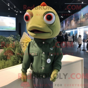 Personnage mascotte d un...