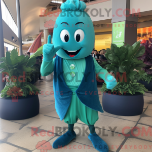 Mascottekarakter van een...