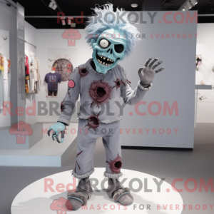 Mascot character of a Gray...