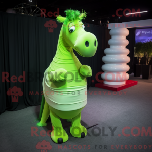 Mascot karakter van een...