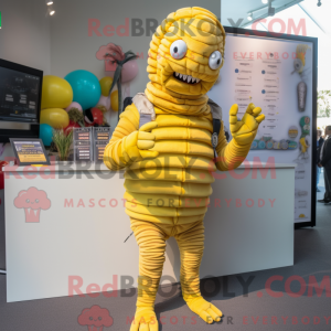 Personnage mascotte d un...
