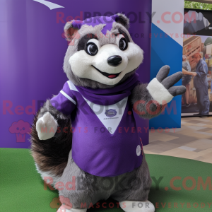Postava maskota Purple...