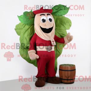 Mascot karakter van een...