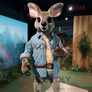 Maskot karakter af en...