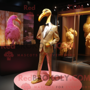 Mascot character of a Gold...
