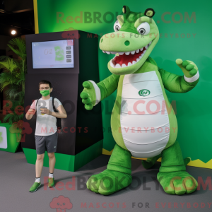Mascot karakter van een...