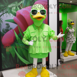 Mascot karakter van een...
