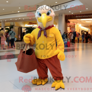 Mascot karakter van een...