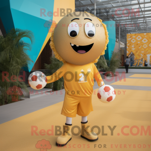Mascot character of a Gold...