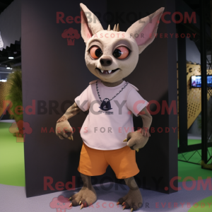 Maskot karakter af en Tan...