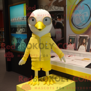 Mascottefiguur van een...