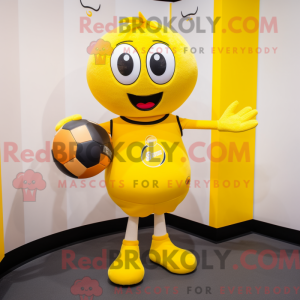 Mascot character of a...