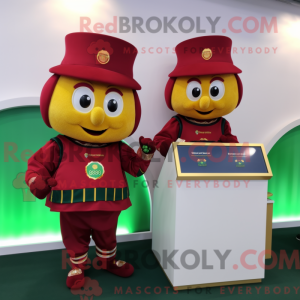 Postava maskota Maroon Pot...